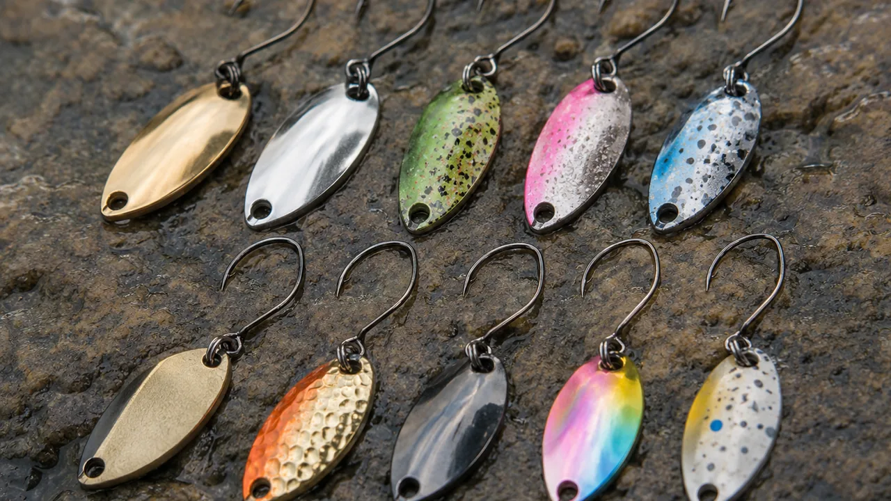 Kleine Spoons in verschiedenen Farben