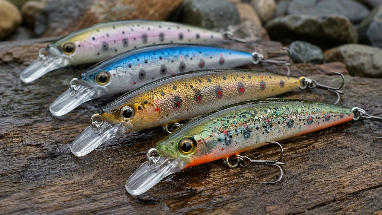 Wobbler fuer Forellen